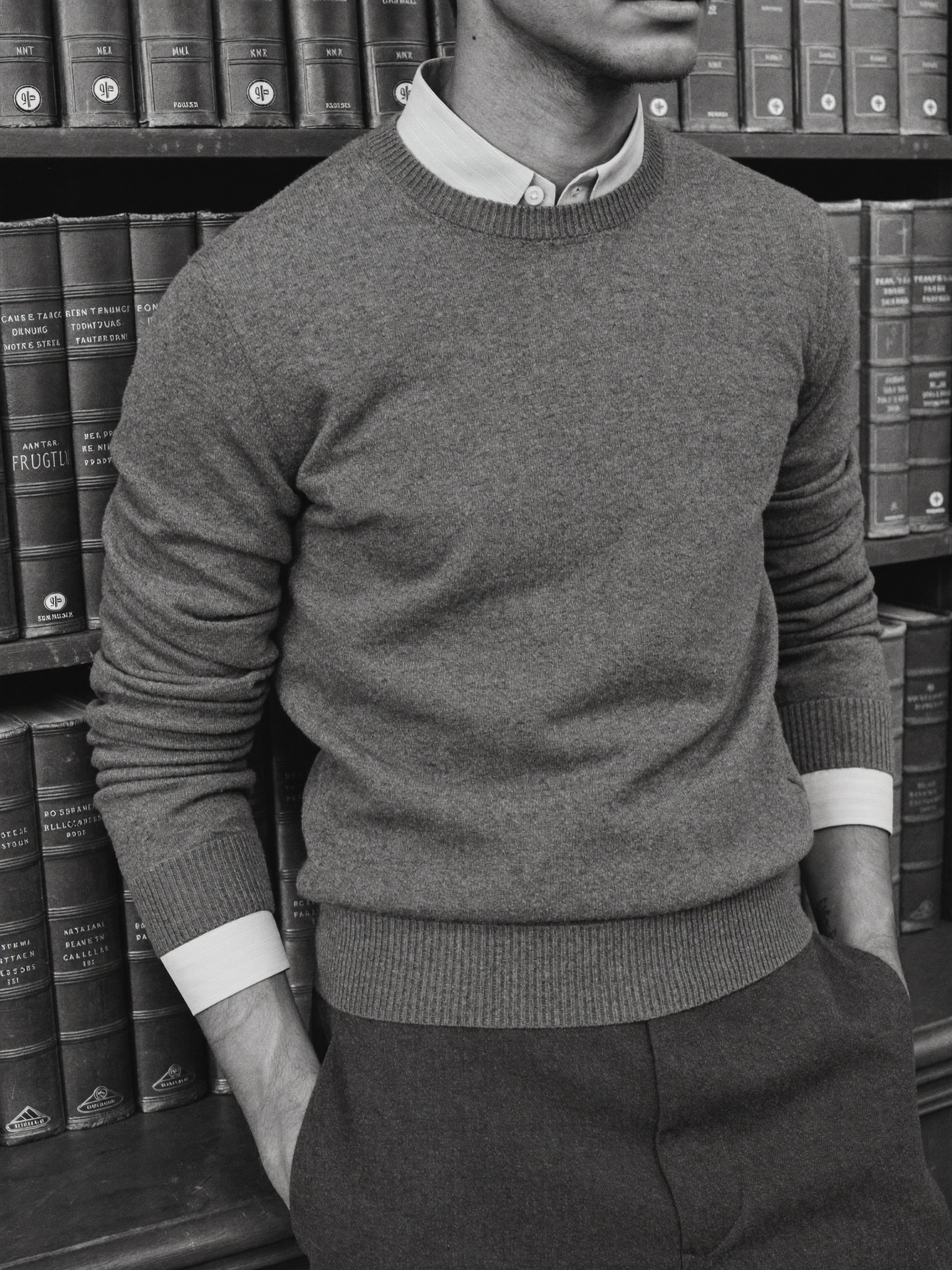 The Merino Crewneck — Voss & Grey