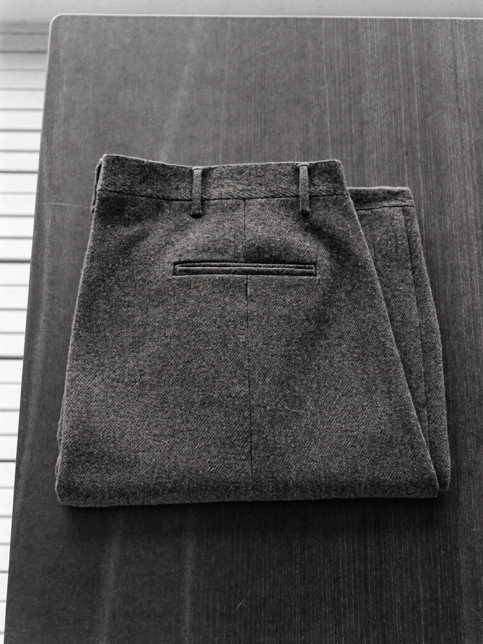 The Wool Trouser — Voss & Grey